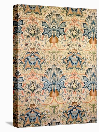 The Artichoke Embroidered Hanging, Worked by Mrs Godman, 1877-William Morris-Stretched Canvas