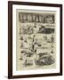 The Artillery Volunteers at Shoeburyness-null-Framed Giclee Print