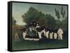 The Artillerymen, about 1895-Henri Rousseau-Framed Stretched Canvas