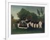 The Artillerymen, about 1895-Henri Rousseau-Framed Giclee Print