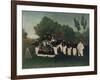 The Artillerymen, about 1895-Henri Rousseau-Framed Giclee Print