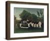 The Artillerymen, about 1895-Henri Rousseau-Framed Premium Giclee Print