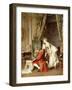 The Artist and his Admirer, 1887-Emile Pierre Metzmacher-Framed Giclee Print