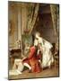 The Artist and his Admirer, 1887-Emile Pierre Metzmacher-Mounted Giclee Print