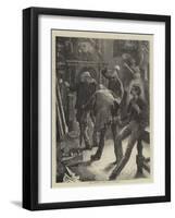The Artist and His Critics-Edward Frederick Brewtnall-Framed Giclee Print