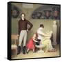 The Artist and His Family, 1813-Adam Buck-Framed Stretched Canvas