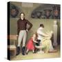 The Artist and His Family, 1813-Adam Buck-Stretched Canvas