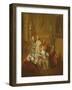 The Artist and His Family, C.1708-Francois de Troy-Framed Giclee Print