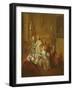 The Artist and His Family, C.1708-Francois de Troy-Framed Giclee Print