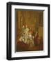 The Artist and His Family, C.1708-Francois de Troy-Framed Giclee Print