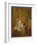 The Artist and His Family, C.1708-Francois de Troy-Framed Giclee Print