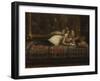 The Artist and His Model-Alexei Alexeyevich Harlamov-Framed Giclee Print