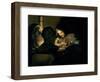 The Artist at Work-Gerrit van Honthorst-Framed Giclee Print