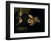 The Artist at Work-Gerrit van Honthorst-Framed Giclee Print