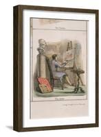 The Artist, C. 1845-Benjamin Waterhouse Hawkins-Framed Giclee Print