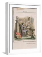 The Artist, C. 1845-Benjamin Waterhouse Hawkins-Framed Giclee Print