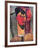 The Artist Henri Laurens, 1915-Amedeo Modigliani-Framed Giclee Print