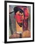 The Artist Henri Laurens, 1915-Amedeo Modigliani-Framed Giclee Print