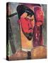 The Artist Henri Laurens, 1915-Amedeo Modigliani-Stretched Canvas