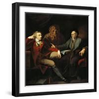 The Artist in Conversation with Johann Jakob Bodmer, 1778-1781-Henry Fuseli-Framed Giclee Print