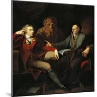 The Artist in Conversation with Johann Jakob Bodmer, 1778-1781-Henry Fuseli-Mounted Giclee Print