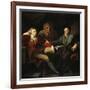The Artist in Conversation with Johann Jakob Bodmer, 1778-1781-Henry Fuseli-Framed Giclee Print