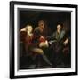 The Artist in Conversation with Johann Jakob Bodmer, 1778-1781-Henry Fuseli-Framed Giclee Print