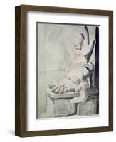 The Artist in Despair over the Magnitude of Antique Fragments-Henry Fuseli-Framed Giclee Print