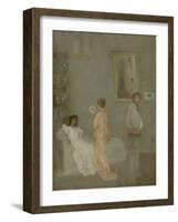 The Artist in His Studio, 1865-66-James Abbott McNeill Whistler-Framed Giclee Print