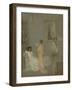 The Artist in His Studio, 1865-66-James Abbott McNeill Whistler-Framed Giclee Print