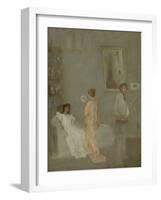 The Artist in His Studio, 1865-66-James Abbott McNeill Whistler-Framed Giclee Print