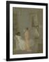 The Artist in His Studio, 1865-66-James Abbott McNeill Whistler-Framed Giclee Print