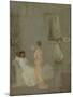 The Artist in His Studio, 1865-66-James Abbott McNeill Whistler-Mounted Giclee Print