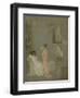 The Artist in His Studio, 1865-66-James Abbott McNeill Whistler-Framed Giclee Print