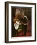 The Artist in His Studio-Honore Daumier-Framed Giclee Print