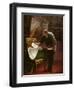 The Artist in His Studio-Honore Daumier-Framed Giclee Print