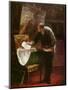 The Artist in His Studio-Honore Daumier-Mounted Giclee Print