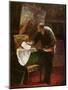 The Artist in His Studio-Honore Daumier-Mounted Giclee Print