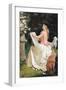 The Artist in the Garden-Gustave Jean Jacquet-Framed Giclee Print