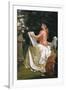 The Artist in the Garden-Gustave Jean Jacquet-Framed Giclee Print