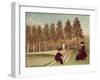 The Artist Painting His Wife, 1900-05-Henri Rousseau-Framed Giclee Print