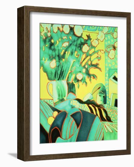 The Artist Reflected-Lillian Delevoryas-Framed Giclee Print