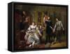 The Artist Rubens Introducing Brouwer to His Wife-Louis Du Pasquier-Framed Stretched Canvas