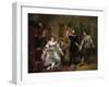 The Artist Rubens Introducing Brouwer to His Wife-Louis Du Pasquier-Framed Giclee Print