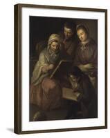 The Artist's Children-Adam Friedrich Oeser-Framed Giclee Print