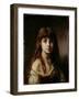 The Artist's Daughter, 1884 (See also 65310)-Alexei Alexevich Harlamoff-Framed Giclee Print