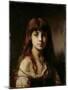 The Artist's Daughter, 1884 (See also 65310)-Alexei Alexevich Harlamoff-Mounted Giclee Print