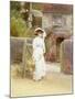 The Artist's Daughter, 1909 (W/C & Gouache over Pencil on Paper)-Carlton Alfred Smith-Mounted Giclee Print