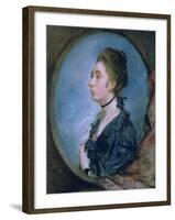 The Artist's Daughter Margaret, C. 1772-Thomas Gainsborough-Framed Giclee Print