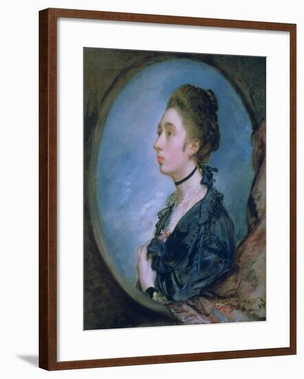 The Artist's Daughter Margaret, C. 1772-Thomas Gainsborough-Framed Giclee Print